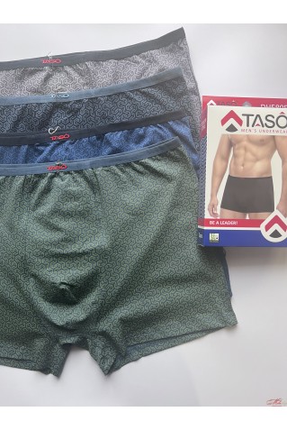 Чоловічі труси боксери з бамбука та бавовни Taso 5805